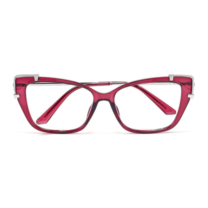 Loup Eyeglasses in Red