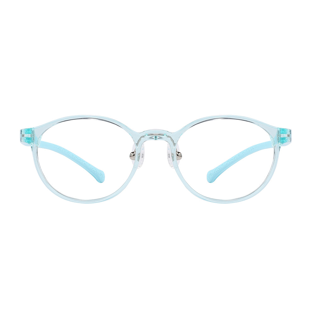 Dayan Eyeglasses in Clear Blue