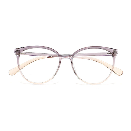 Addison Eyeglasses in Purple & Champagne