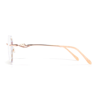 Margarite Eyeglasses in Rose Gold