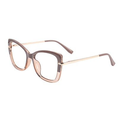 Esme Eyeglasses in Chocolate & Brown