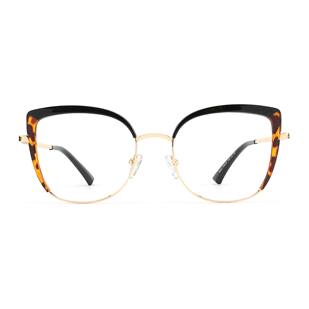 Falisha Eyeglasses in Warm Tortoise & Gold