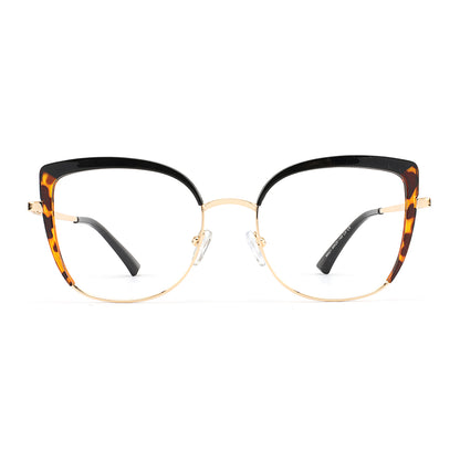 Falisha Eyeglasses in Warm Tortoise & Gold