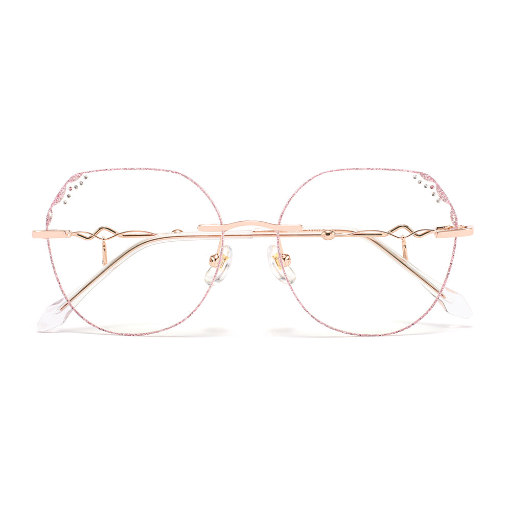 Anneli Eyeglasses in Rose Gold