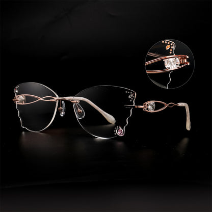 Mignon Eyeglasses in Rose Gold