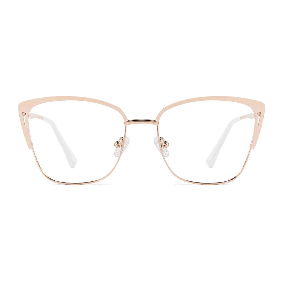 Aba Eyeglasses in Champagne