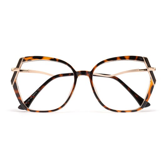 Meral Eyeglasses in Warm Tortoise