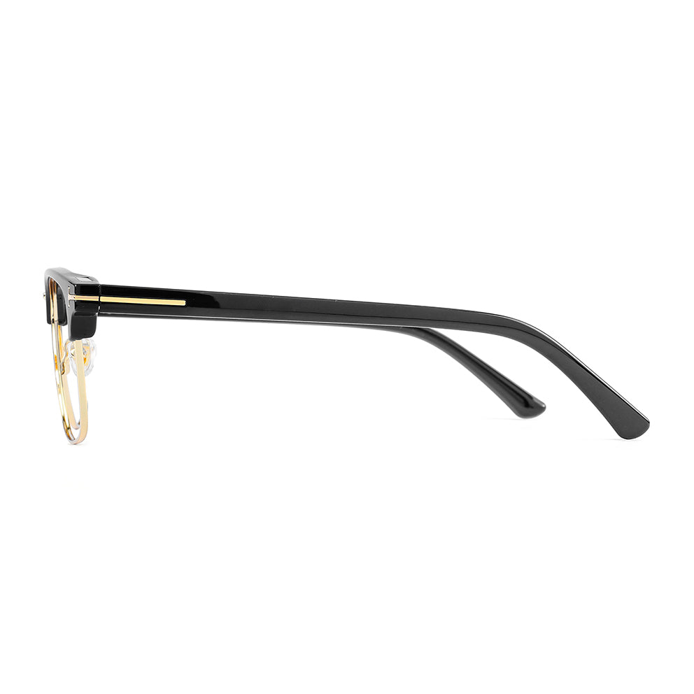 Sudi Eyeglasses in Black & Yellow