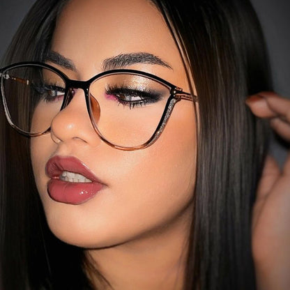 Darleen Eyeglasses in Black & Pink