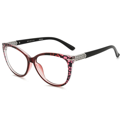 Xenia Eyeglasses in Red