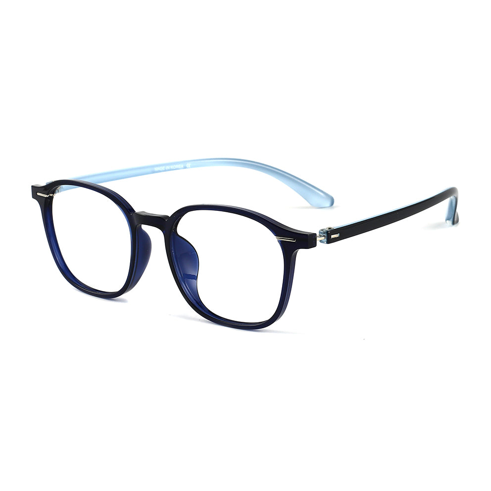 Mango Eyeglasses in Black & Blue