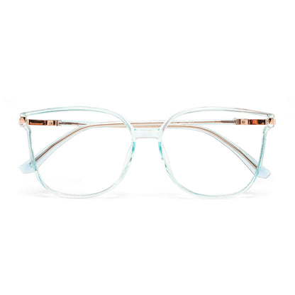 Aysun Eyeglasses in Clear Blue