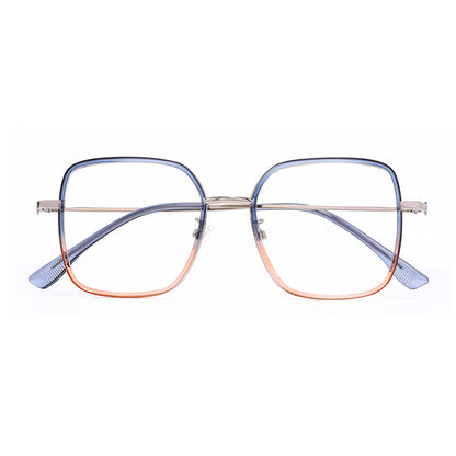 Ciel Eyeglasses in Blue & Champagne