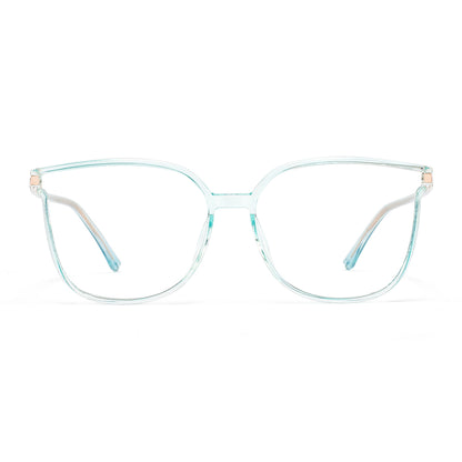 Aysun Eyeglasses in Clear Blue