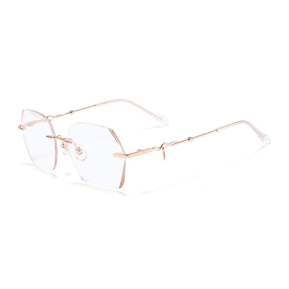 Lilium Eyeglasses in Rose Gold