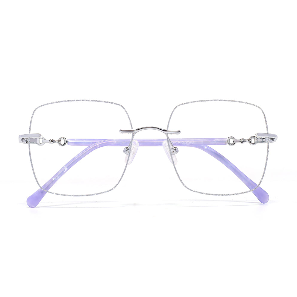 Saya Eyeglasses in Silver