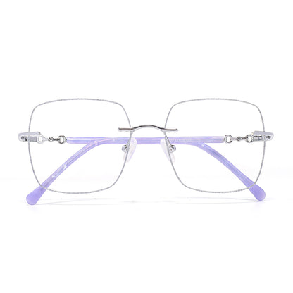 Saya Eyeglasses in Silver