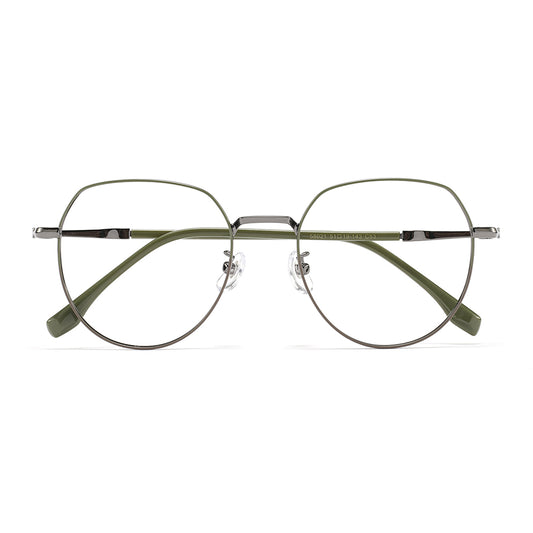 Barbara Eyeglasses in Seaweed & Brown