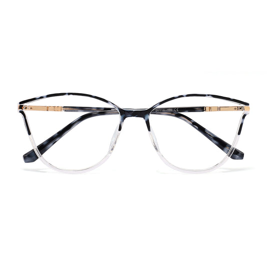 Darleen Eyeglasses in Black Tortoise & Clear