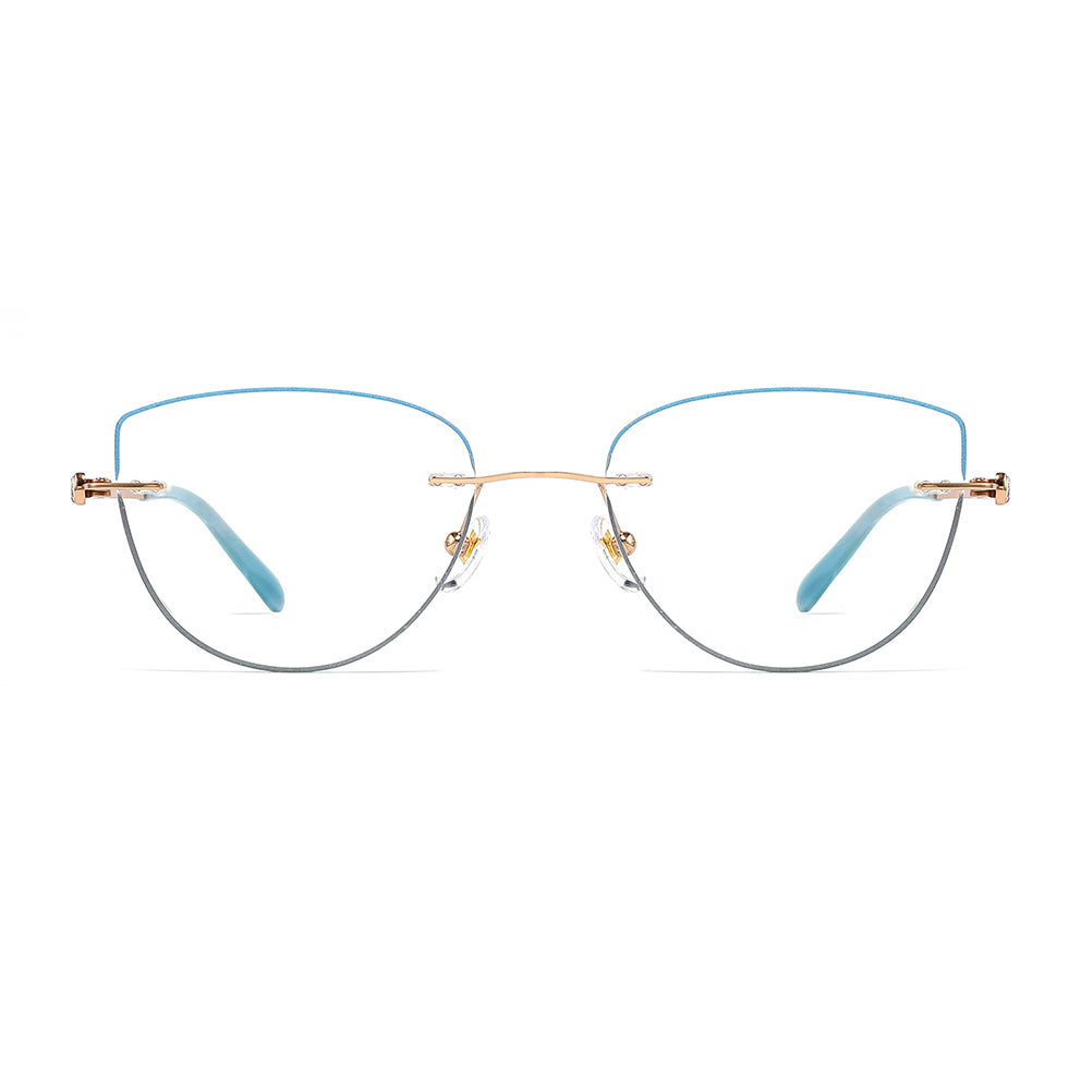 Dionna Eyeglasses in Gold