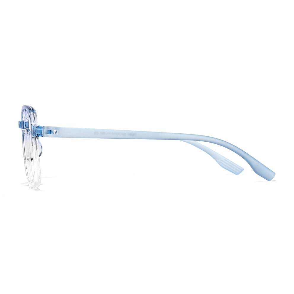 Pika Eyeglasses in Blue & Clear