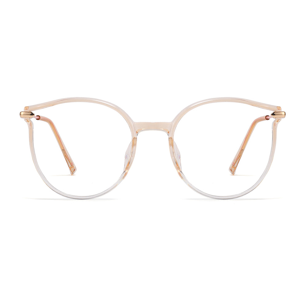 Sage Eyeglasses in Brown & Clear