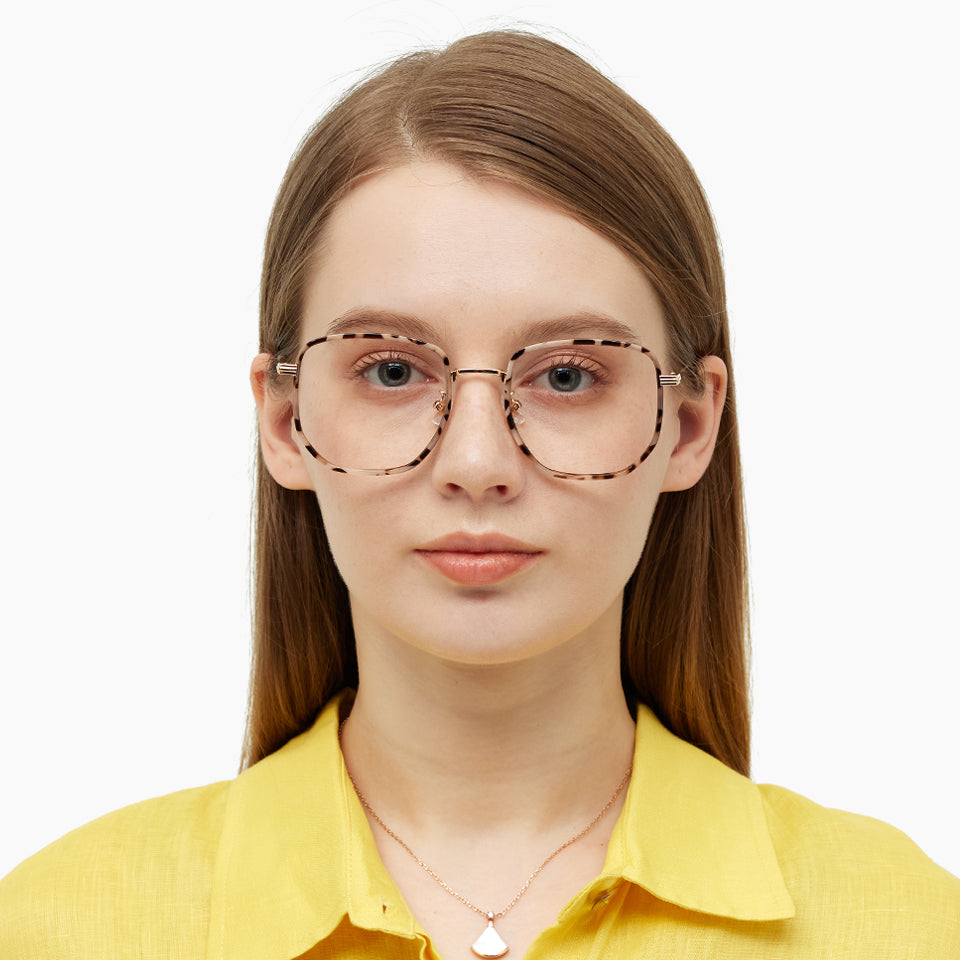 Clady Eyeglasses in Petal Tortoise