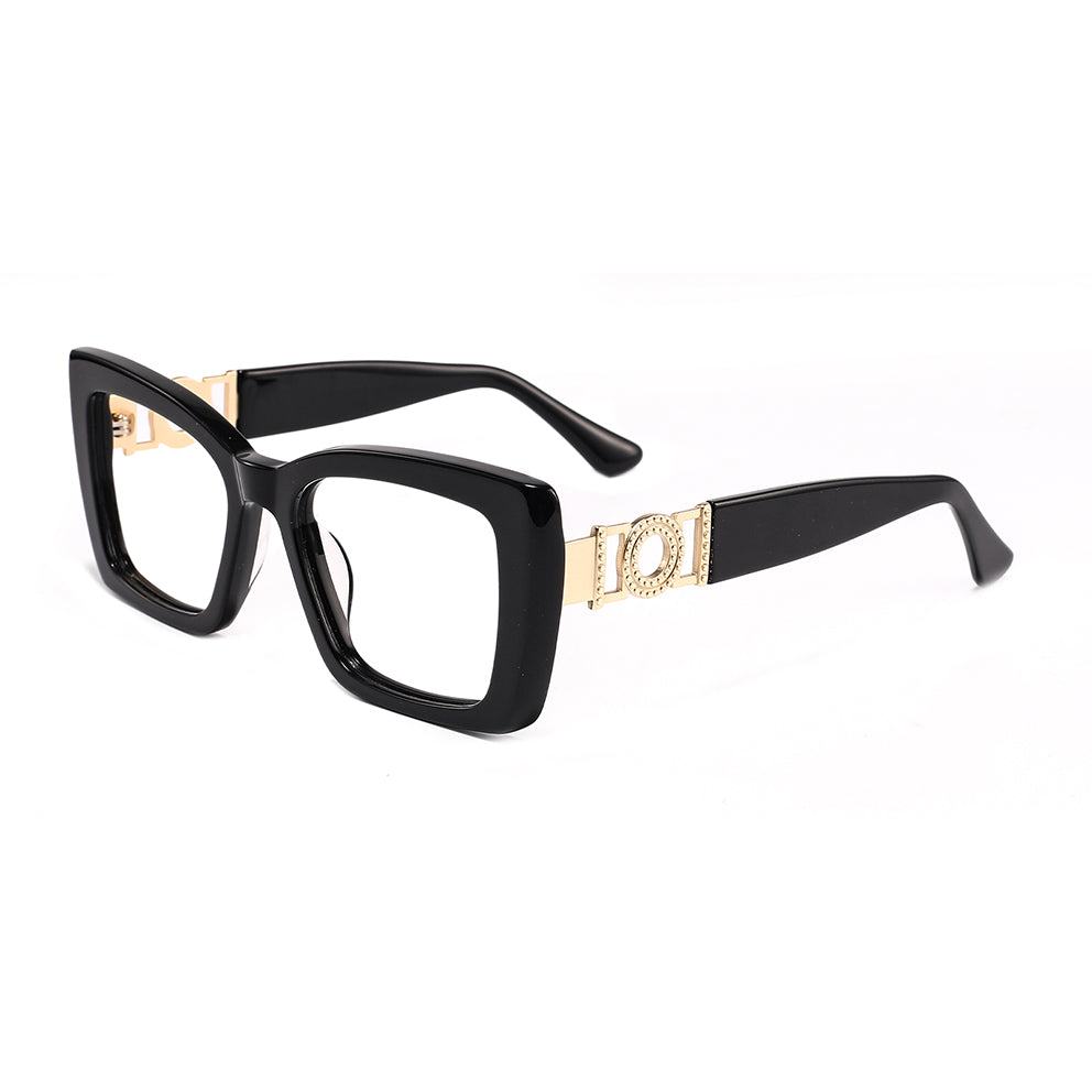 Alrun Eyeglasses in Black