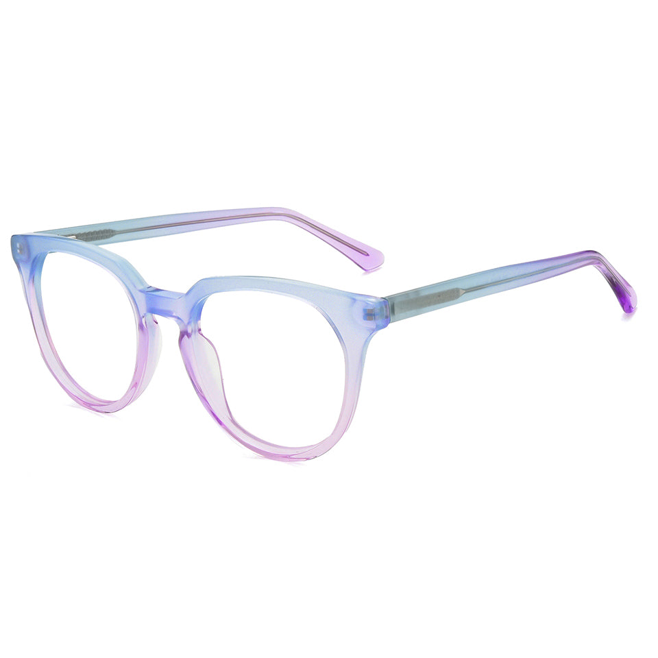 Ida Eyeglasses in Blue & Purple