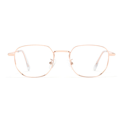 Hajna Eyeglasses in Rose Gold