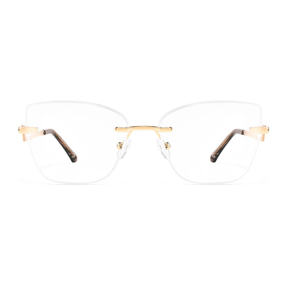 Pixie Eyeglasses in Gold & Black Tortoise