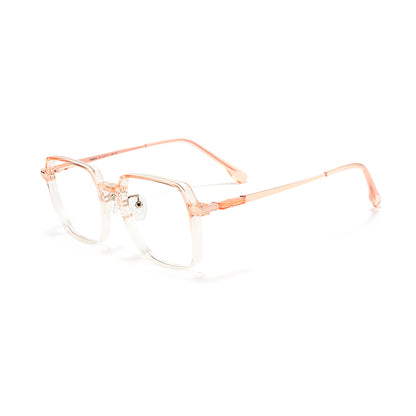 Sandy Eyeglasses in Pink & Clear