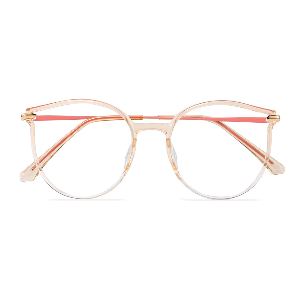 Sage Eyeglasses in Brown & Clear