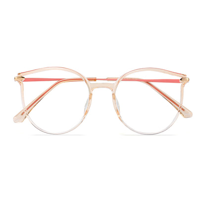 Sage Eyeglasses in Brown & Clear