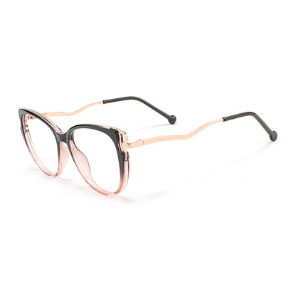 Trista Eyeglasses in Black & Brown