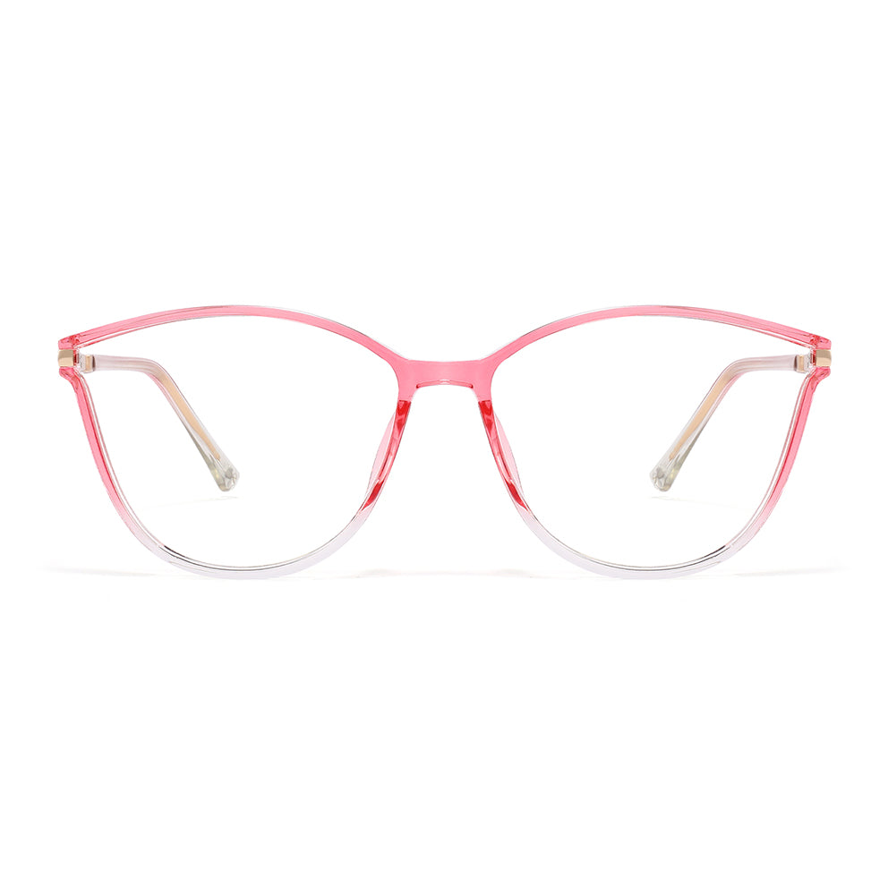 Darleen Eyeglasses in Pink & Clear