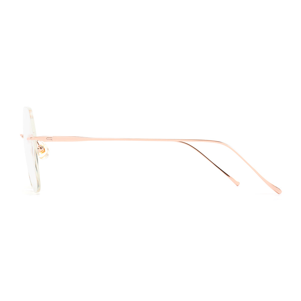 Talin Eyeglasses in Rose Gold