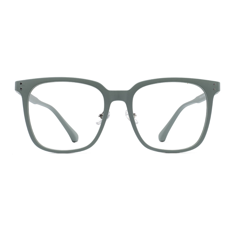 Samar Eyeglasses in Matte Green