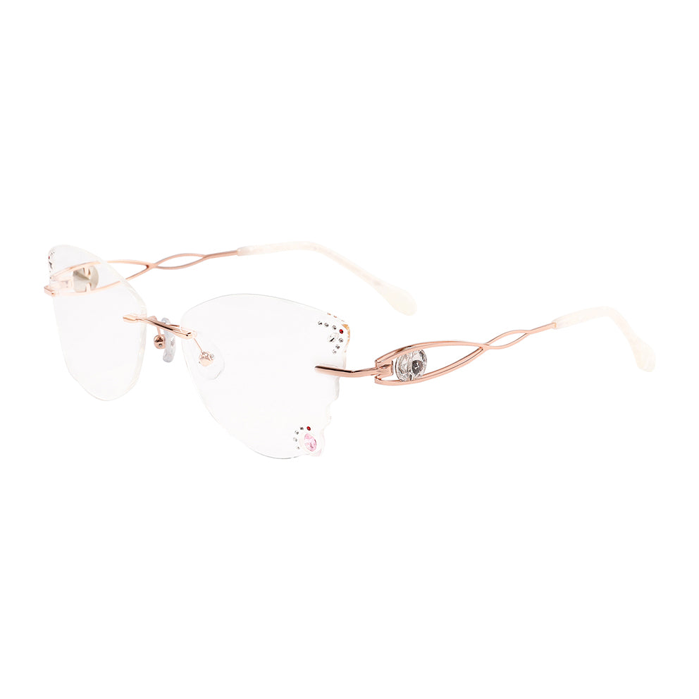 Mignon Eyeglasses in Rose Gold