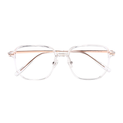 Misha Eyeglasses in Clear & Rose Gold