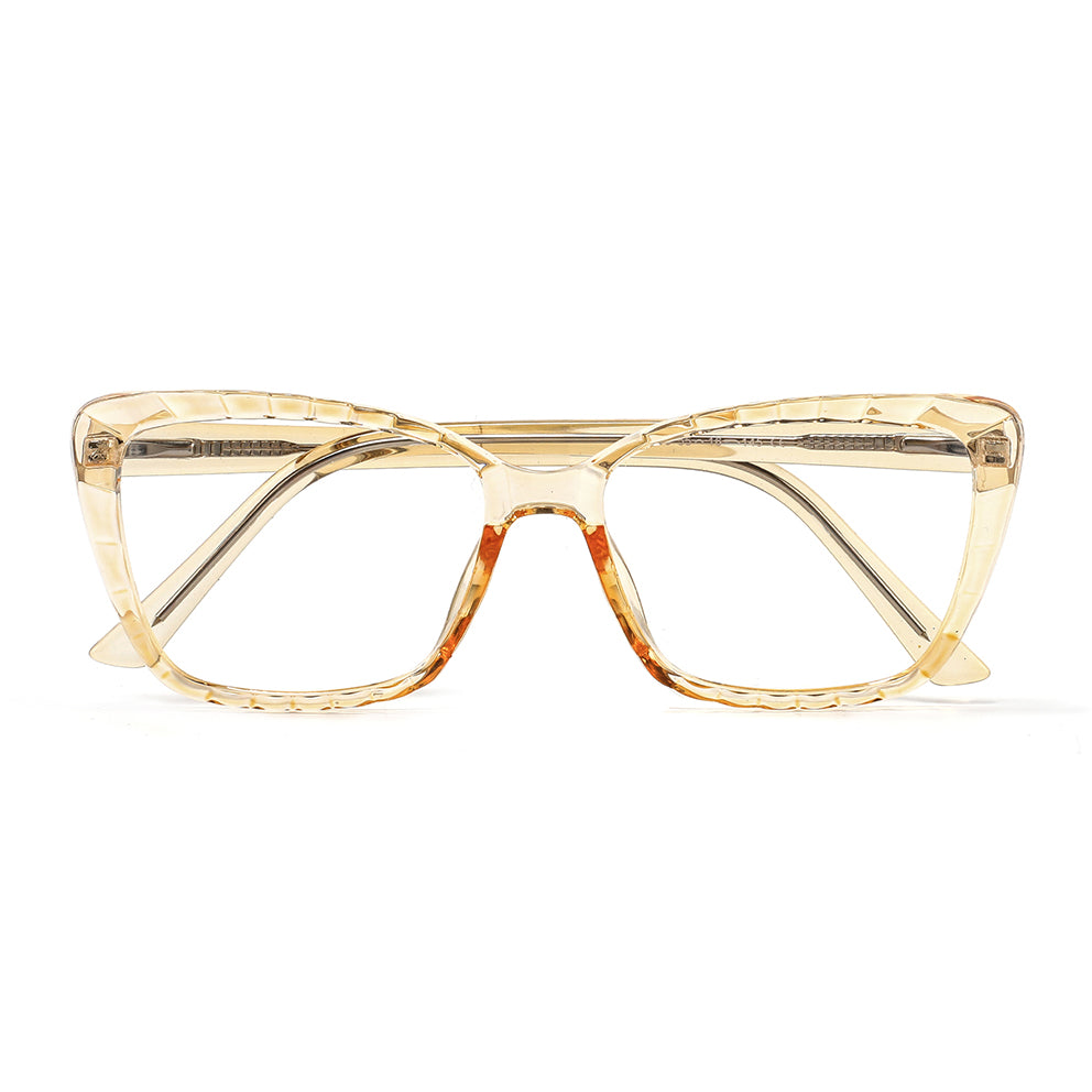 Larow Eyeglasses in Champagne