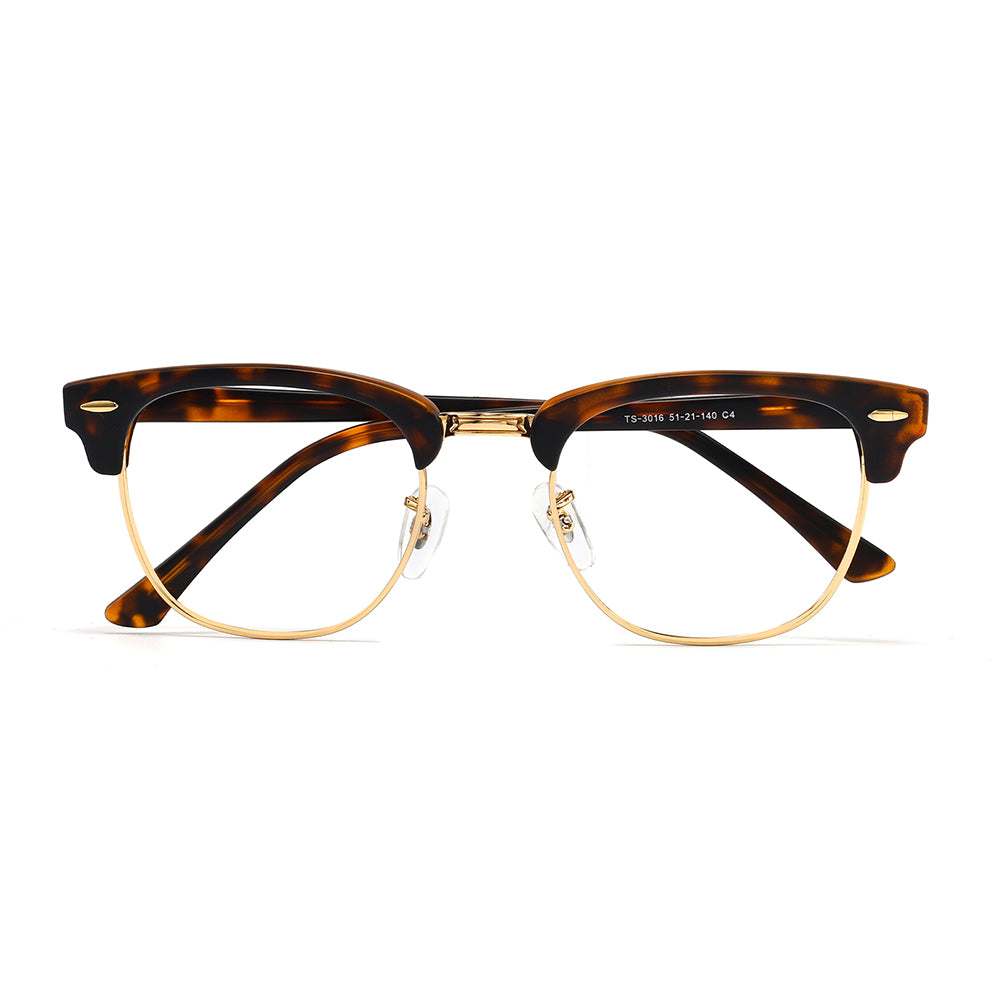 Forest Eyeglasses in Warm Tortoise & Gold