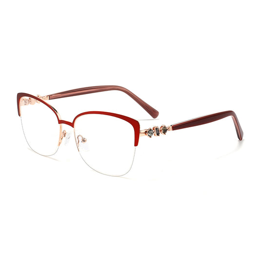 Ramona Eyeglasses in Red