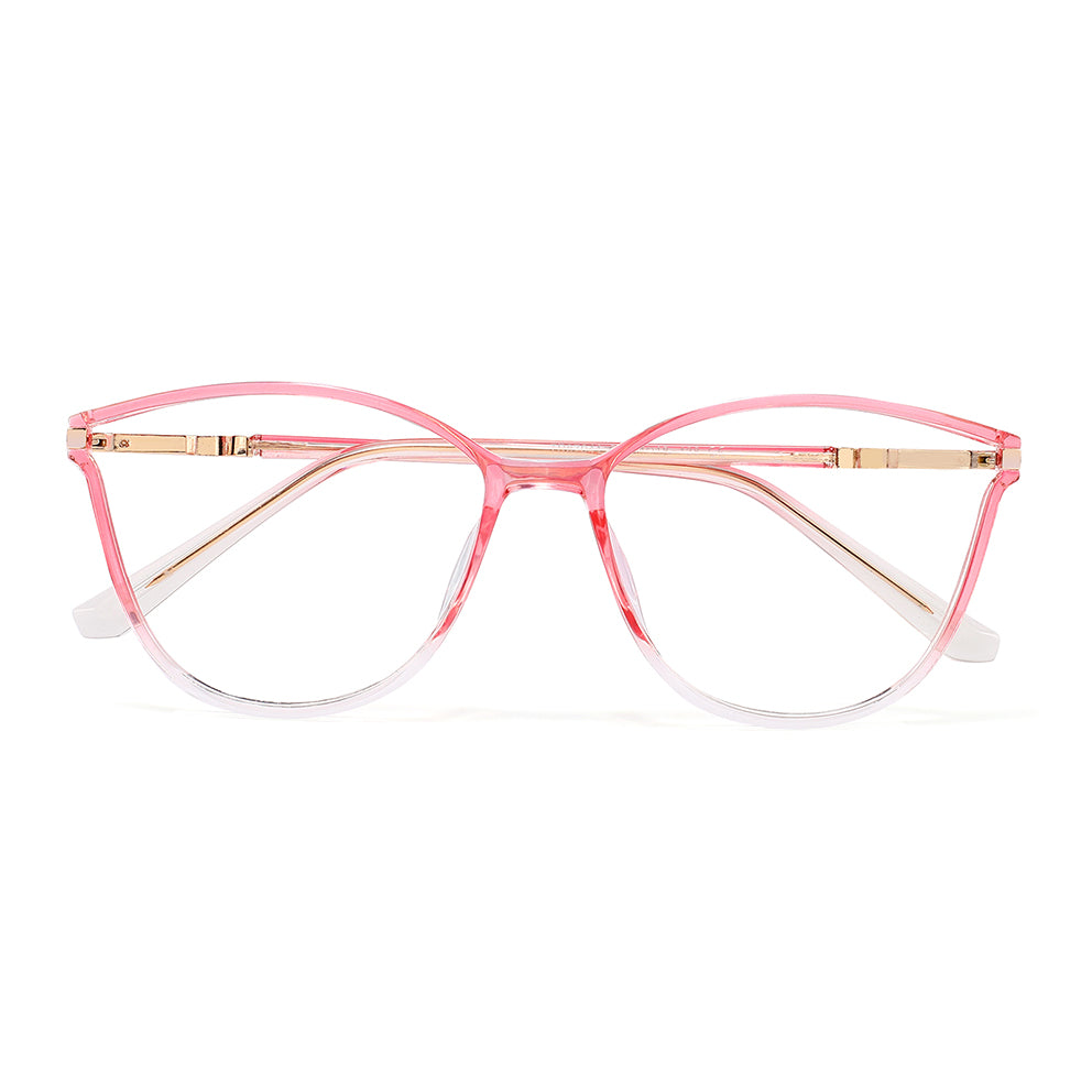 Darleen Eyeglasses in Pink & Clear