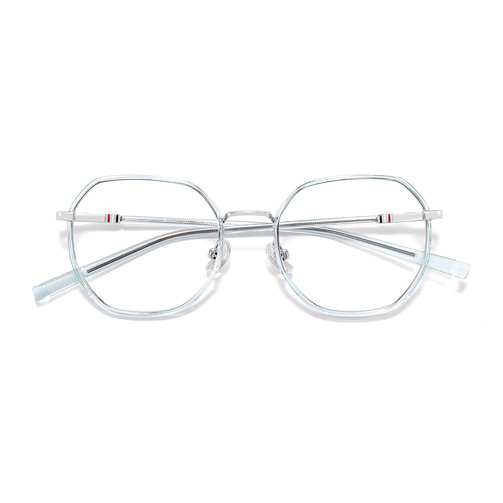 Lovely Eyeglasses in Clear Blue