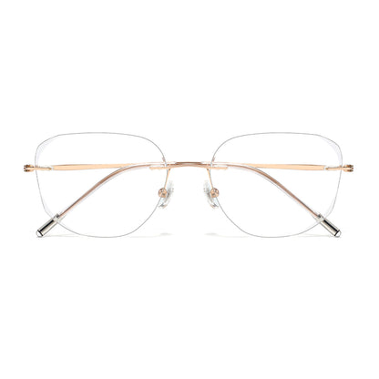 Jocelyn Eyeglasses in Rose Gold