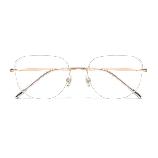 Jocelyn Eyeglasses in Rose Gold