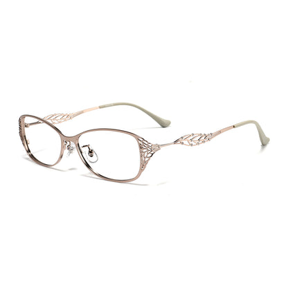 Leaf Eyeglasses in Gold