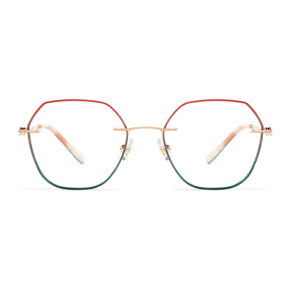 Kila Eyeglasses in Pink & Green