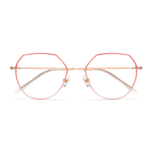 Maxine Eyeglasses in Rose Gold